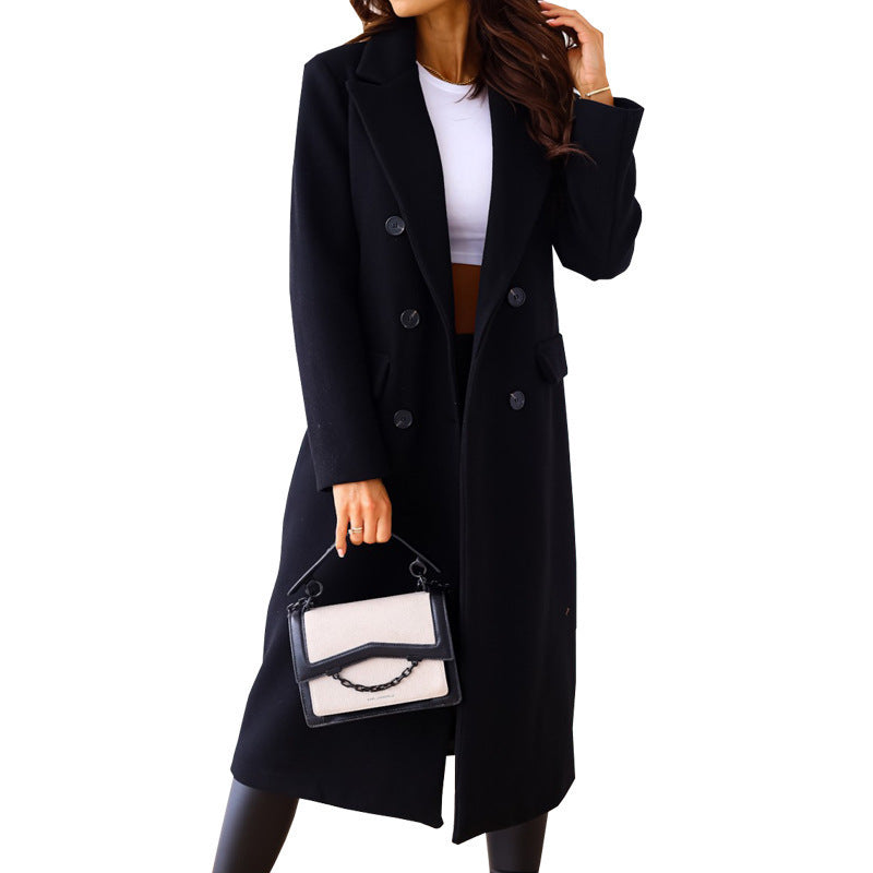 Éclat | Manteau Long Cobalt