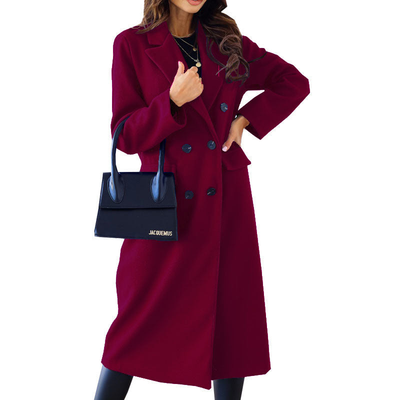 Éclat | Manteau Long Cobalt