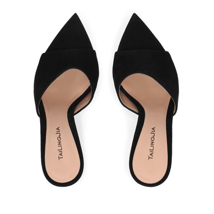 Iconique® | Mules à Talon Aiguille "Étoile"