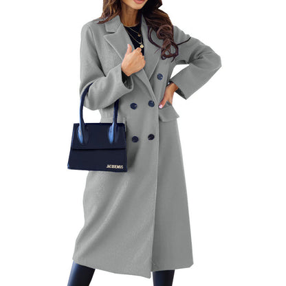 Éclat | Manteau Long Cobalt