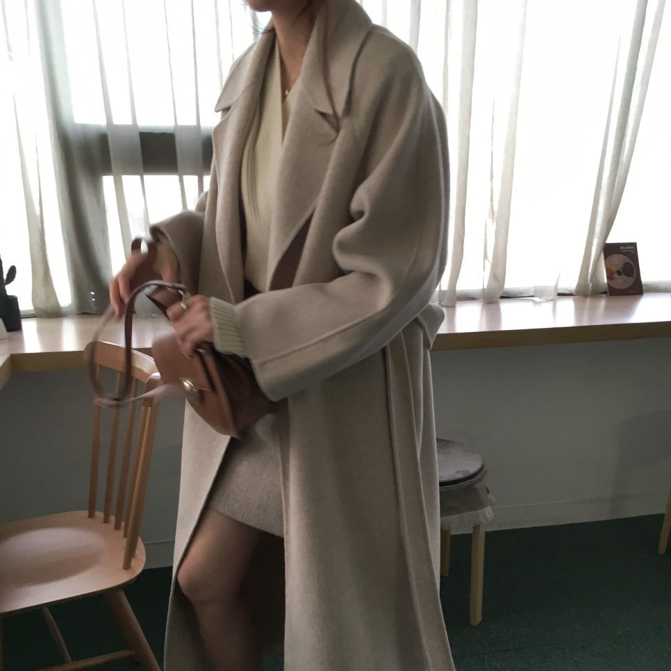 Aura | Manteau Long en Laine