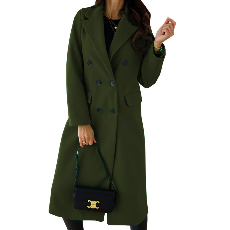 Éclat | Manteau Long Cobalt