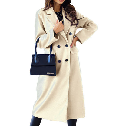 Éclat | Manteau Long Cobalt
