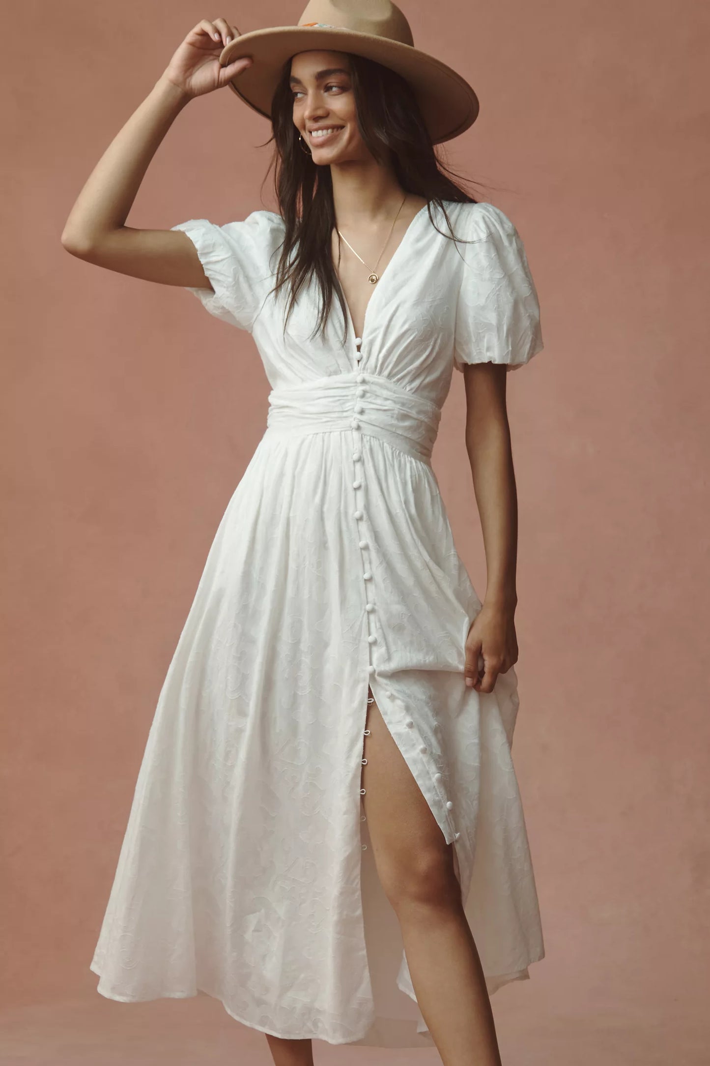 Ava® | Robe Longue Fendue