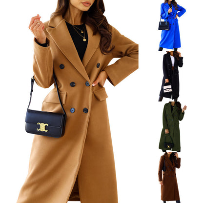 Éclat | Manteau Long Cobalt