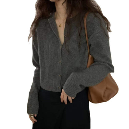 Céleste | Cardigan Maille Côtelée