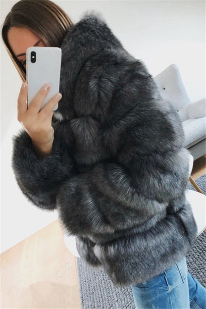 Cocon | Veste Fausse Fourrure
