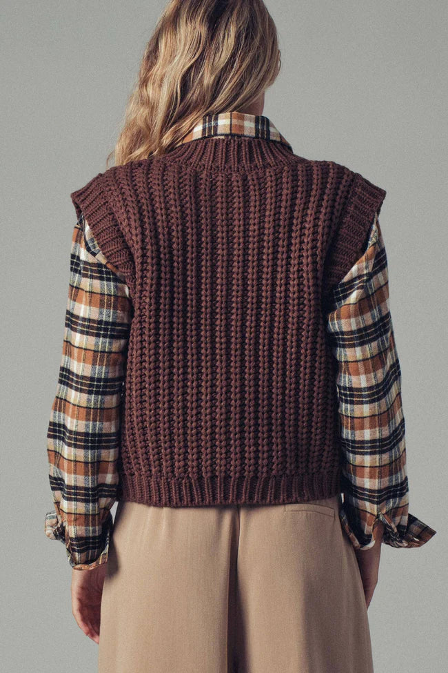 Chloe® | Gilet Tricoté Femme