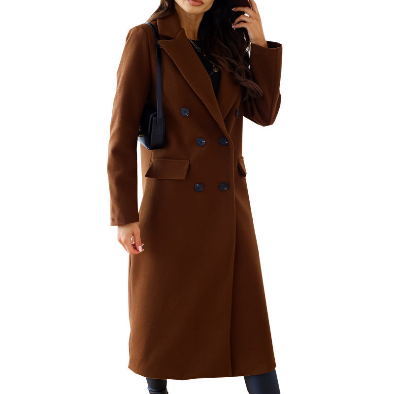 Éclat | Manteau Long Cobalt