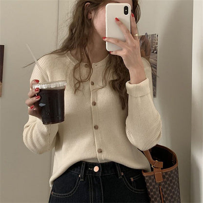 Céleste | Cardigan Maille Côtelée