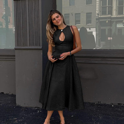 Audrey® | Robe Élégante Sans Manches