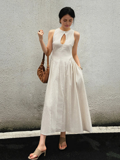 Audrey® | Robe Élégante Sans Manches