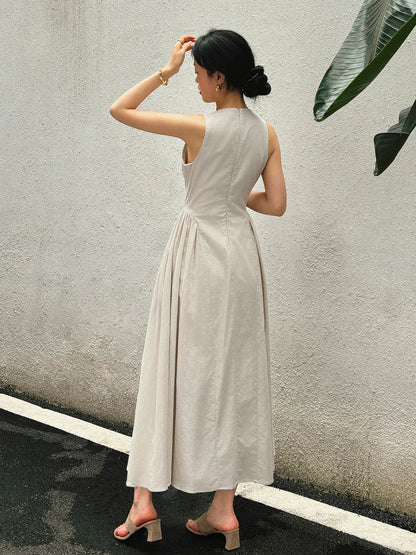 Audrey® | Robe Élégante Sans Manches