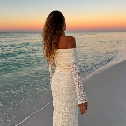 Monaco® | Robe Sirène à Col Bardot