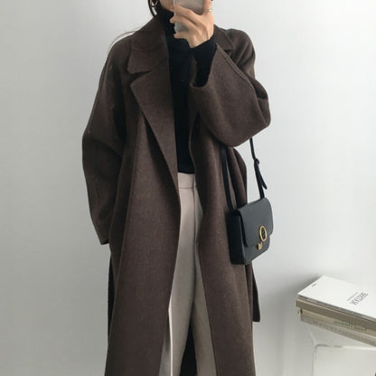 Aura | Manteau Long en Laine
