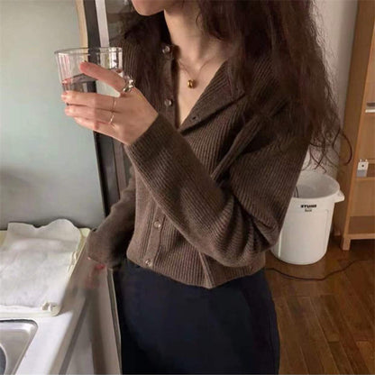 Céleste | Cardigan Maille Côtelée