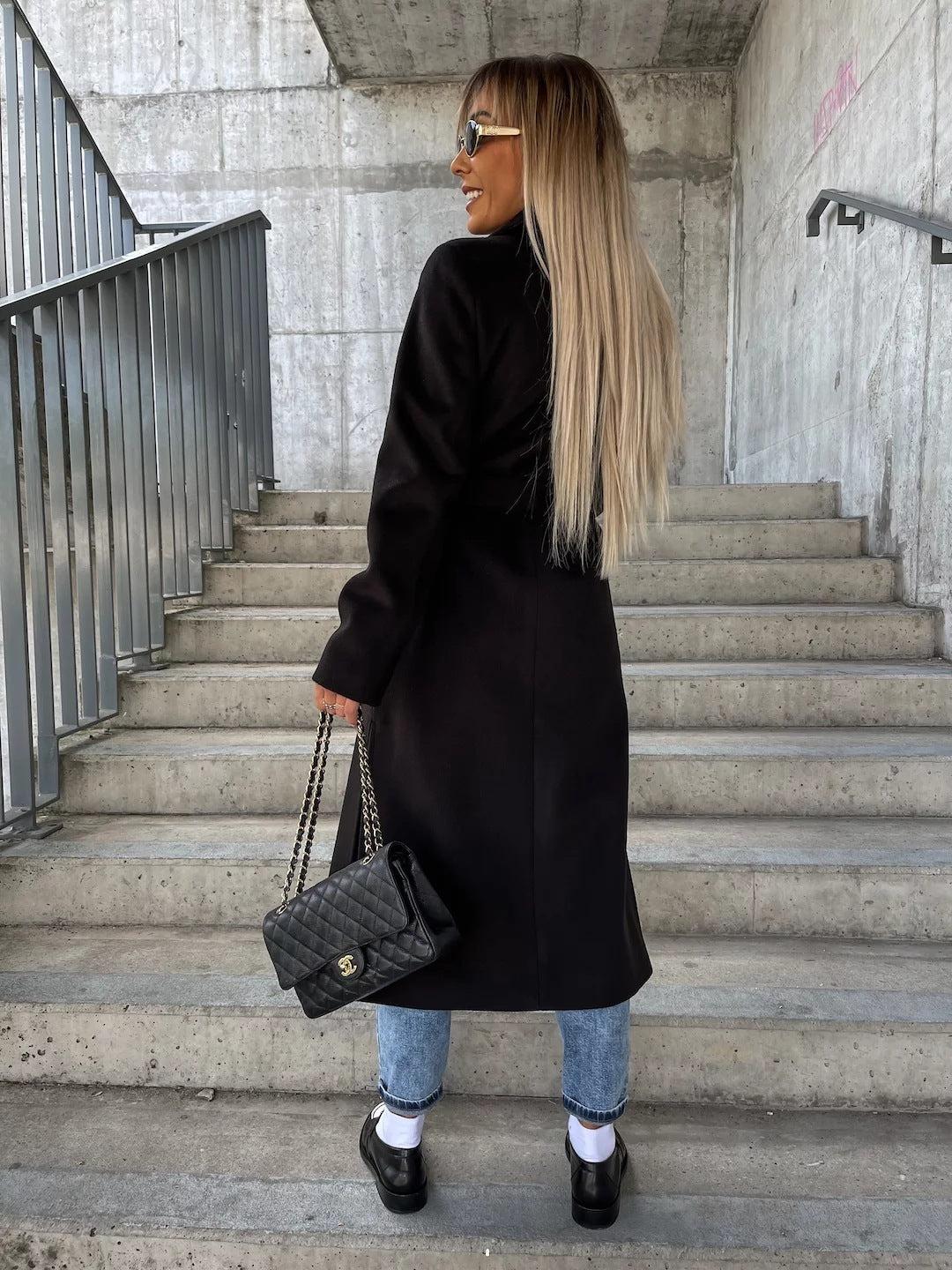 Eléonore® | Pardessus Double Boutonnage