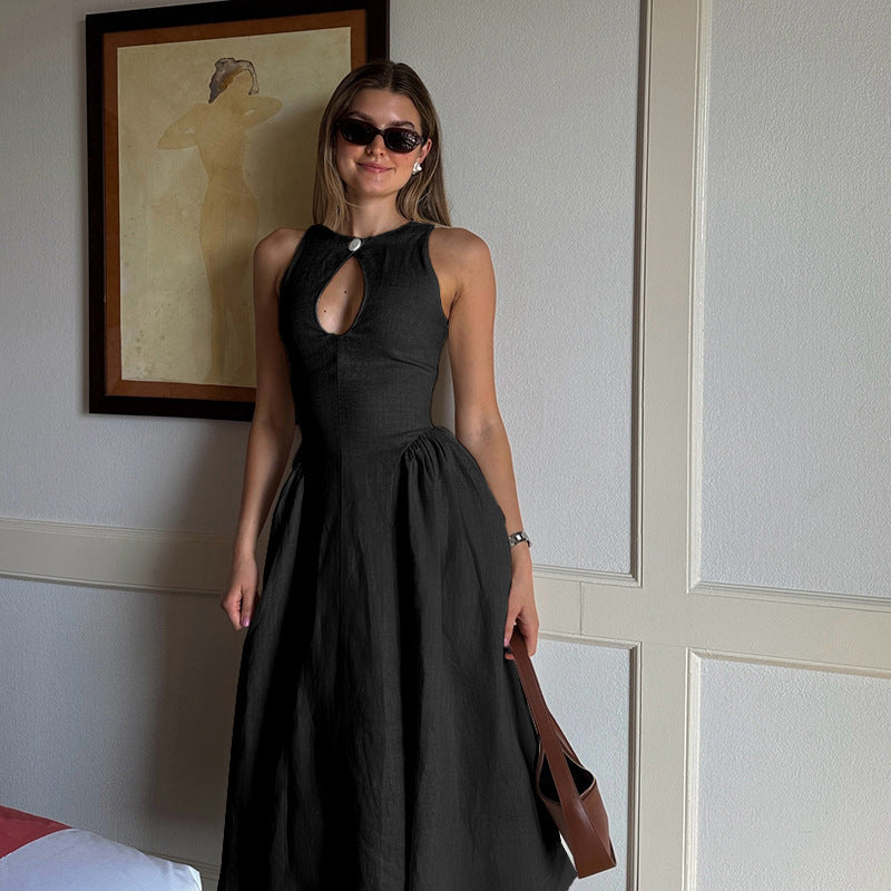 Audrey® | Robe Élégante Sans Manches