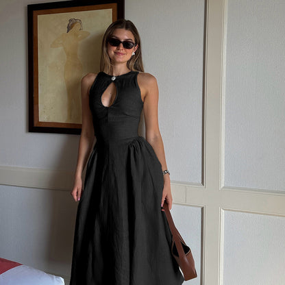 Audrey® | Robe Élégante Sans Manches