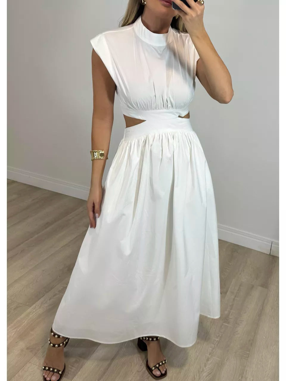 Gala® | Robe Longue Plissée Dos Nu