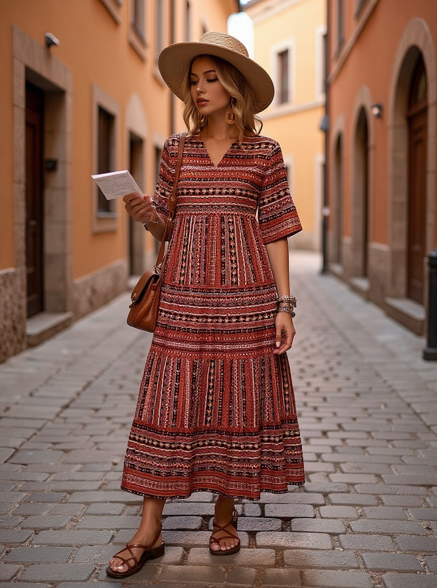 Paloma® | Robe d'Été Imprimée Légère