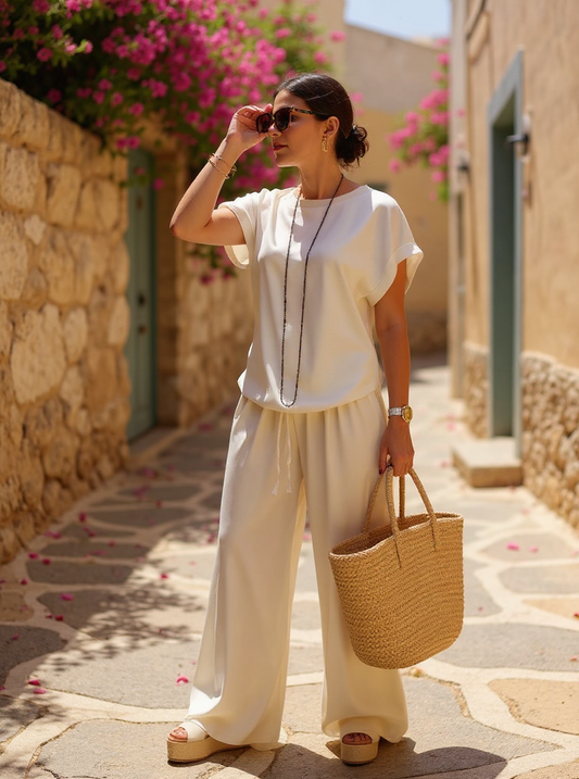 Seraphina® | Ensemble Palazzo Satiné