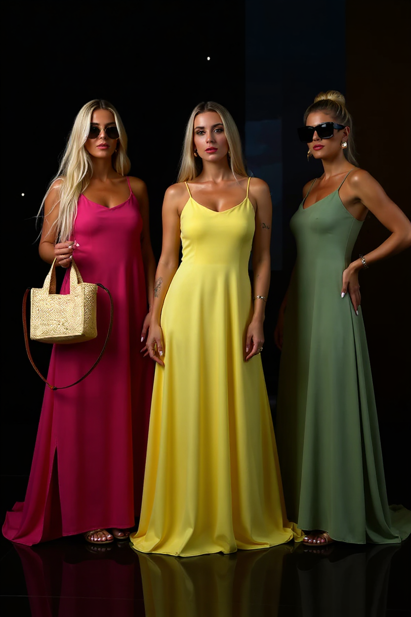 Eden® | Robe Longue Élégance Estivale